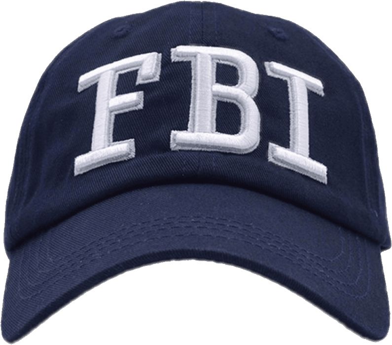FBI cap hat PNG    图片编号:89198