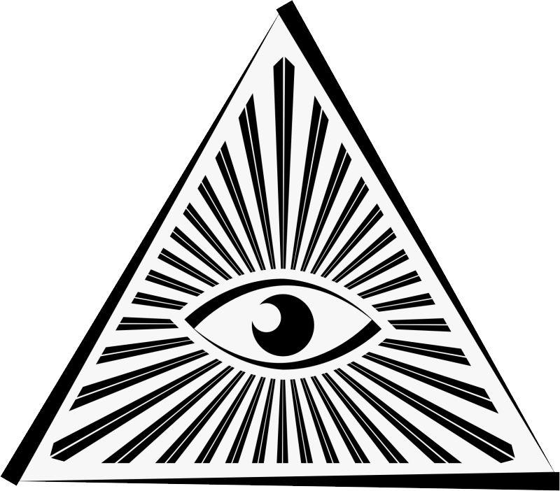 Illuminati symbol PNG    图片编号:93690