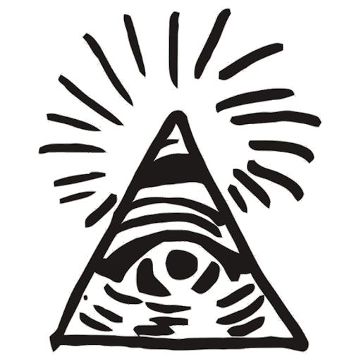 Illuminati symbol PNG    图片编号:93714