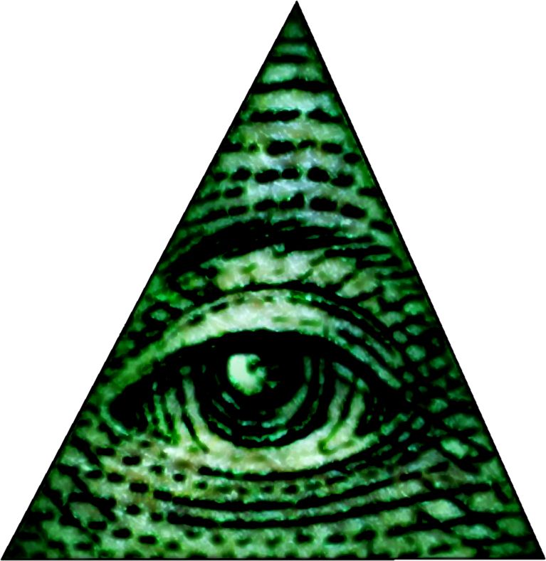 Illuminati symbol PNG    图片编号:93692