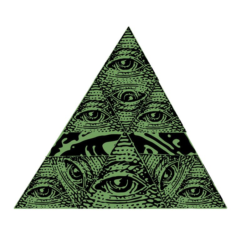 Illuminati symbol PNG    图片编号:93693