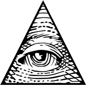 Illuminati symbol PNG    图片编号:93694