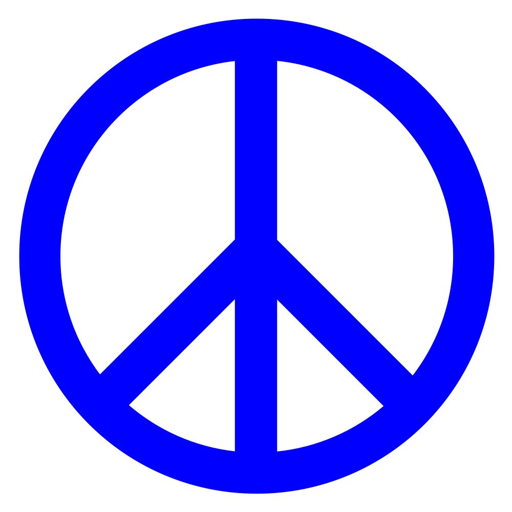Peace symbol PNG    图片编号:67384