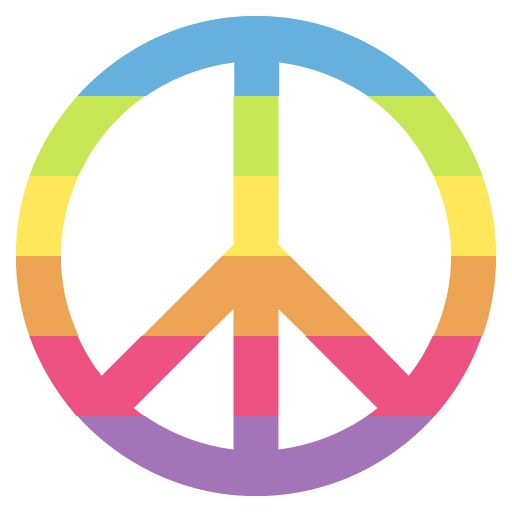Peace symbol PNG    图片编号:67393