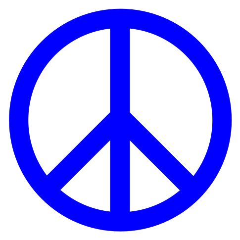 Peace symbol PNG    图片编号:67396