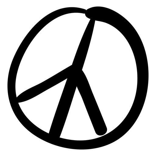 Peace symbol PNG    图片编号:67402