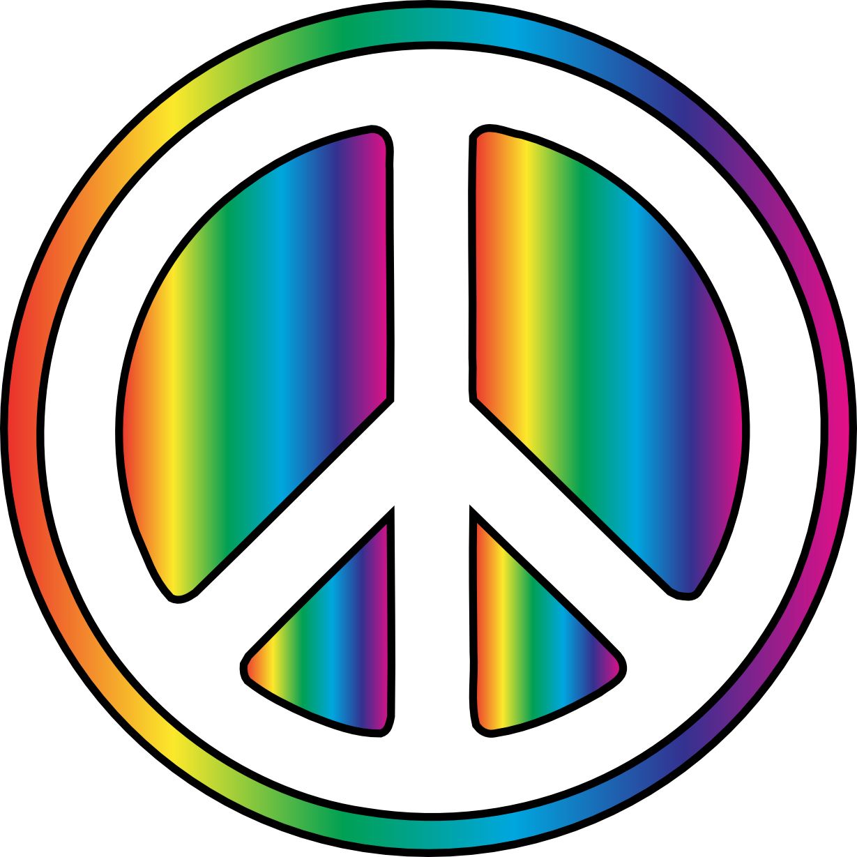 Peace symbol PNG    图片编号:67403
