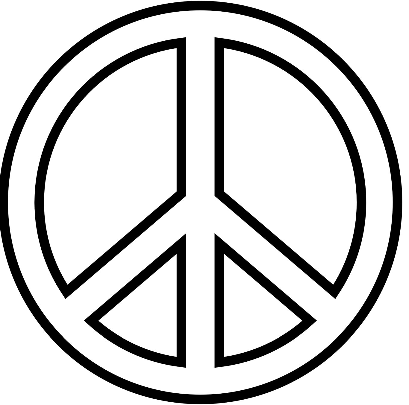 Peace symbol PNG    图片编号:67417