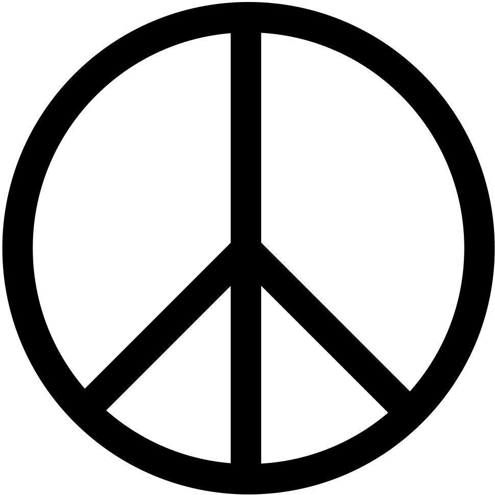 Peace symbol PNG    图片编号:67423