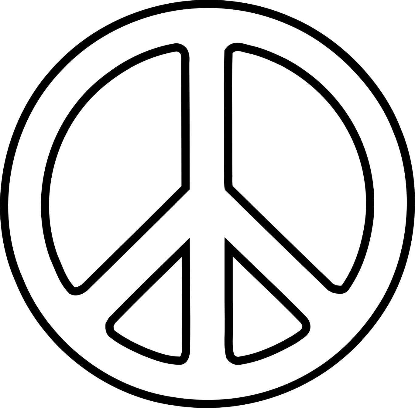 Peace symbol PNG    图片编号:67431
