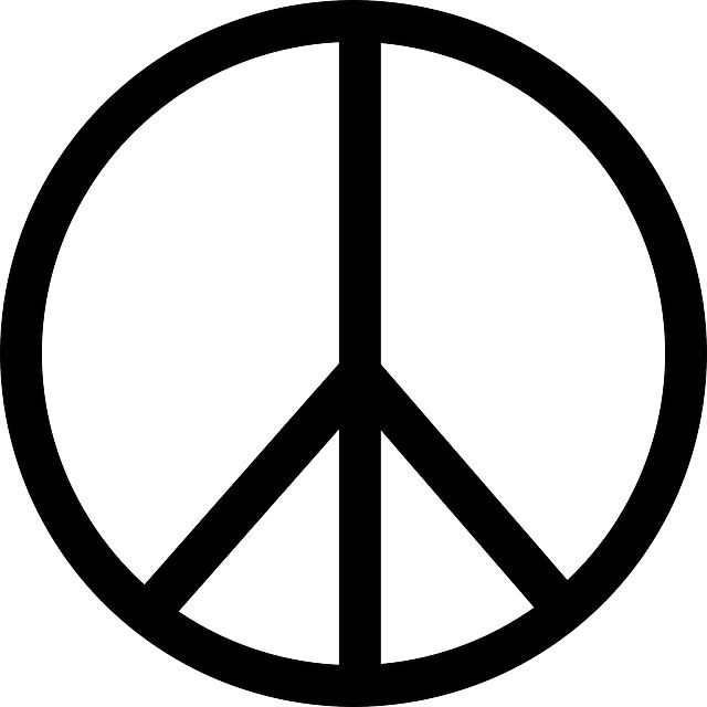 Peace symbol PNG    图片编号:67433