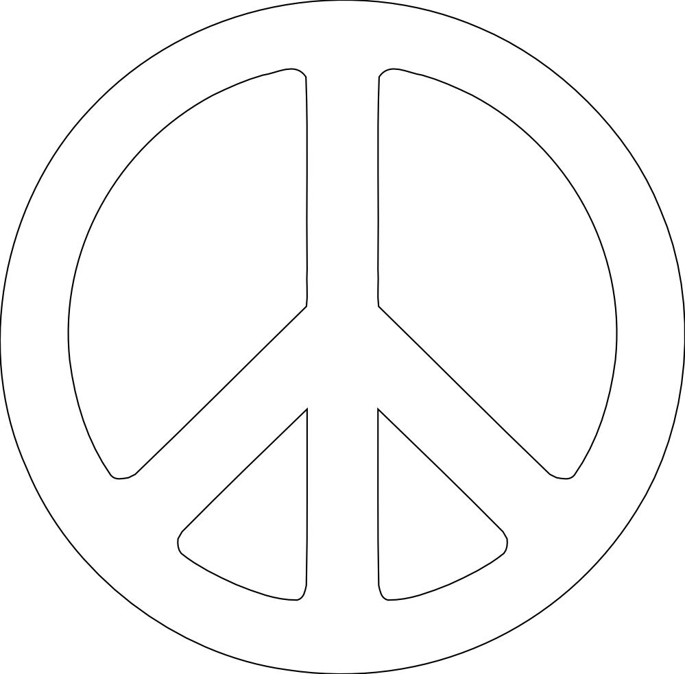 Peace symbol PNG    图片编号:67439