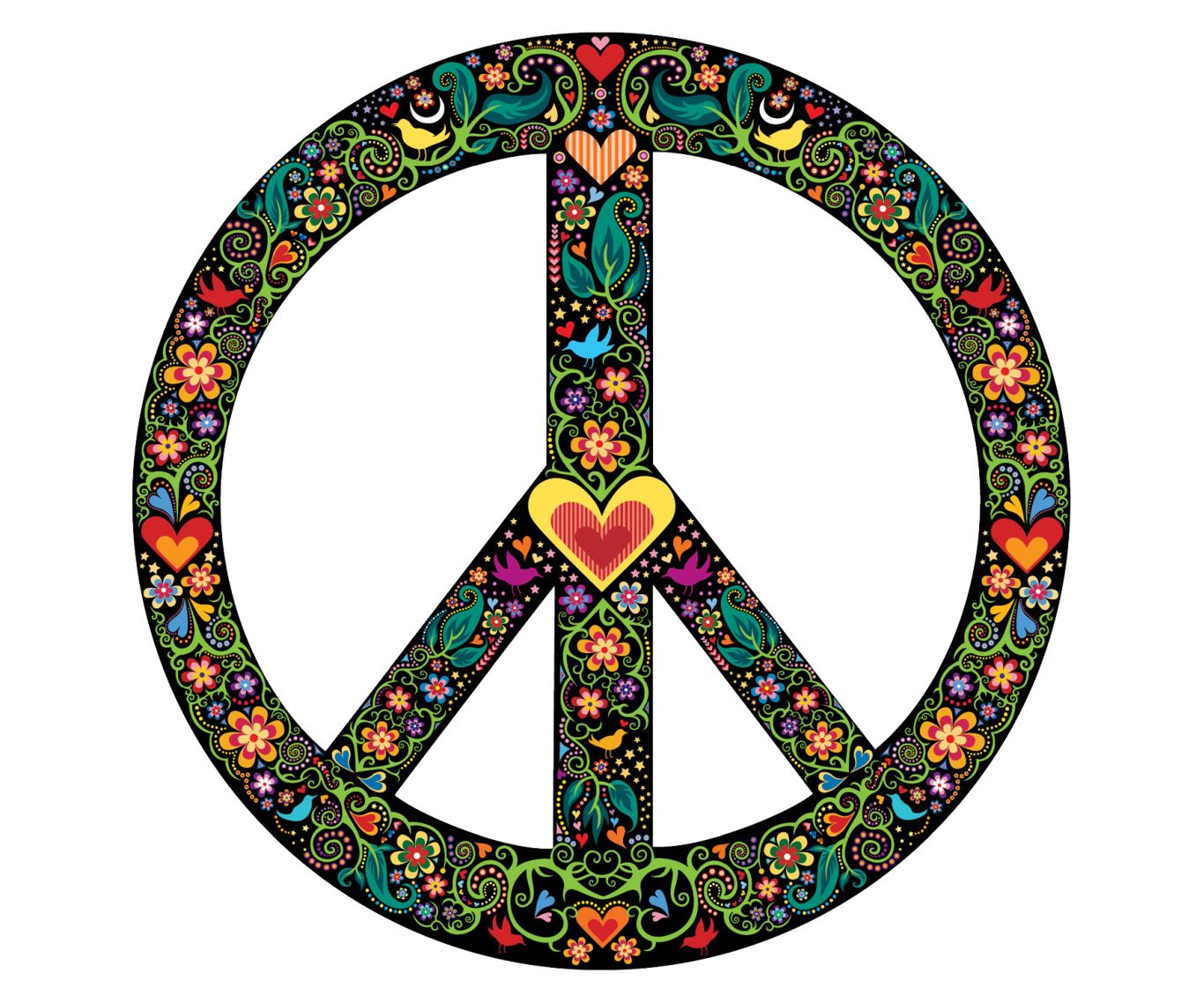 Peace symbol PNG    图片编号:67380