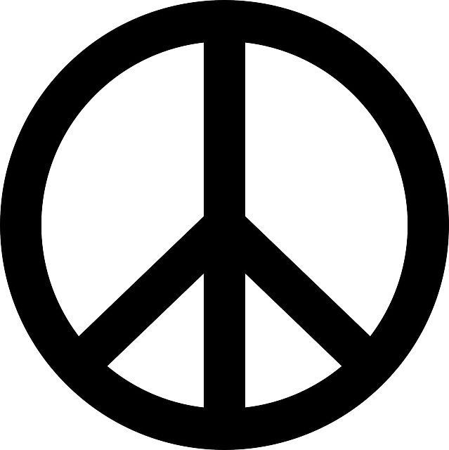 Peace symbol PNG    图片编号:67444