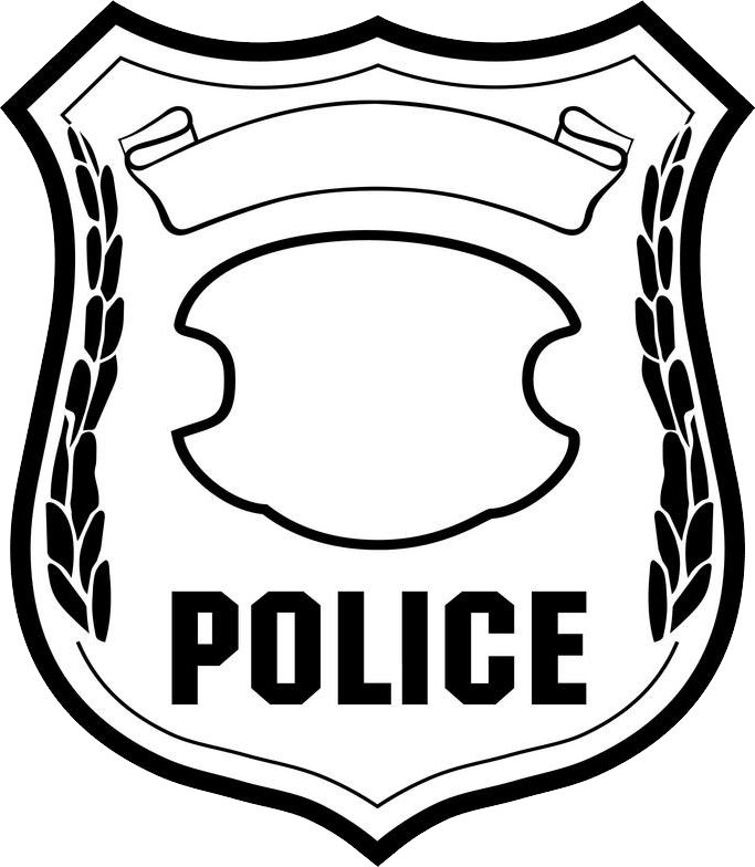 Police badge PNG    图片编号:89089