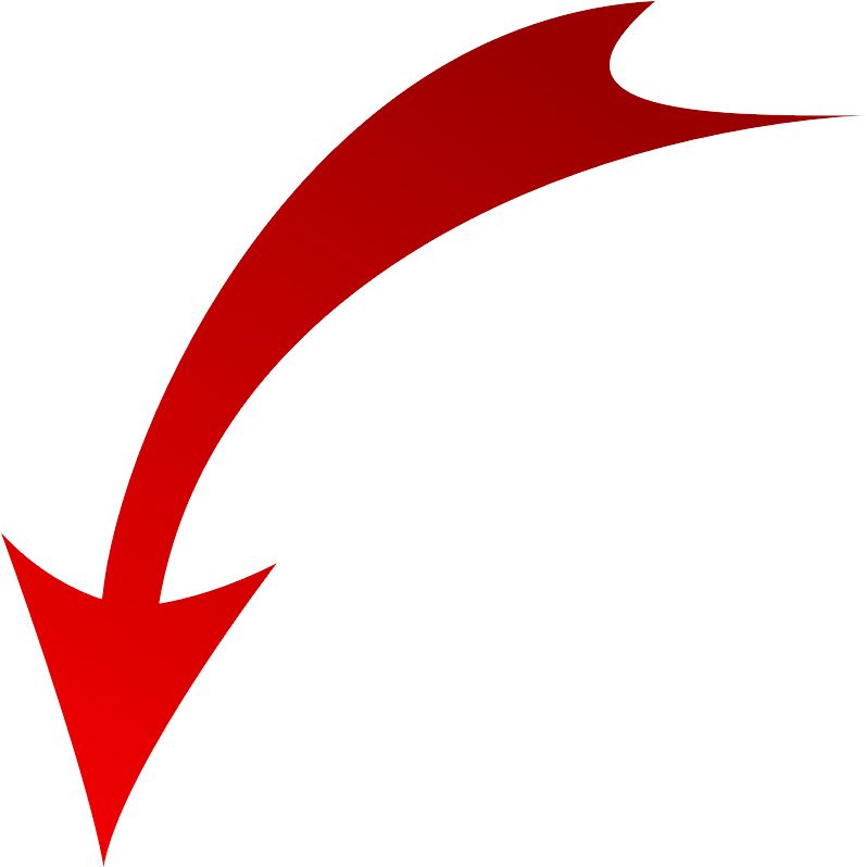 Red arrow PNG    图片编号:92614