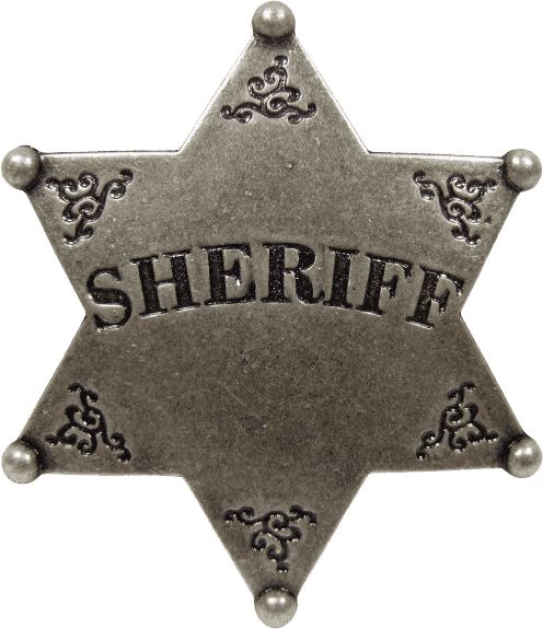 Sheriff badge PNG    图片编号:89263