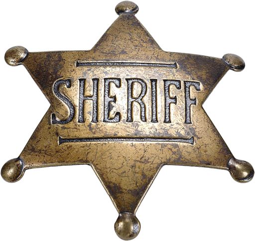 Sheriff badge PNG    图片编号:89273