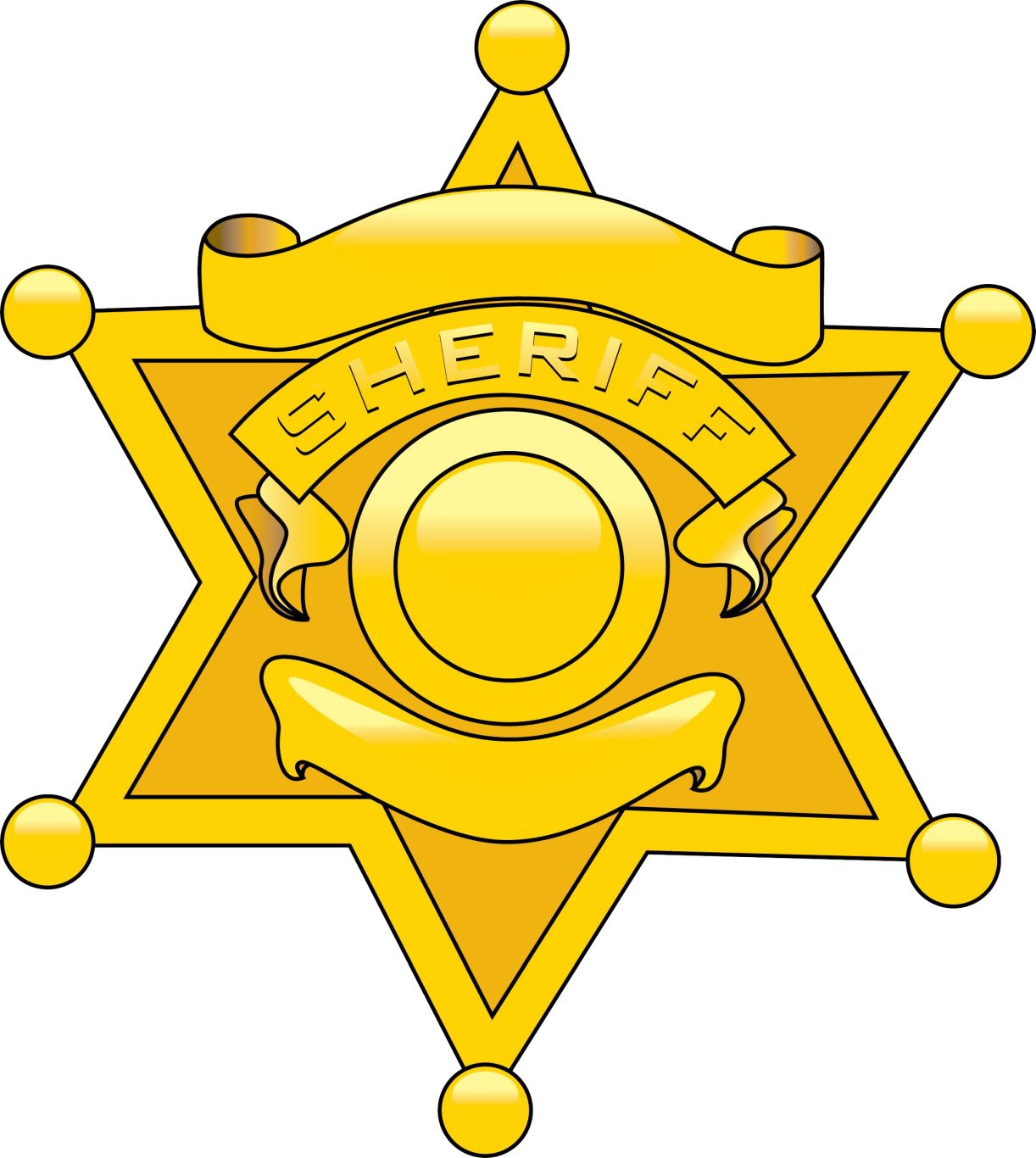 Sheriff badge PNG    图片编号:89242