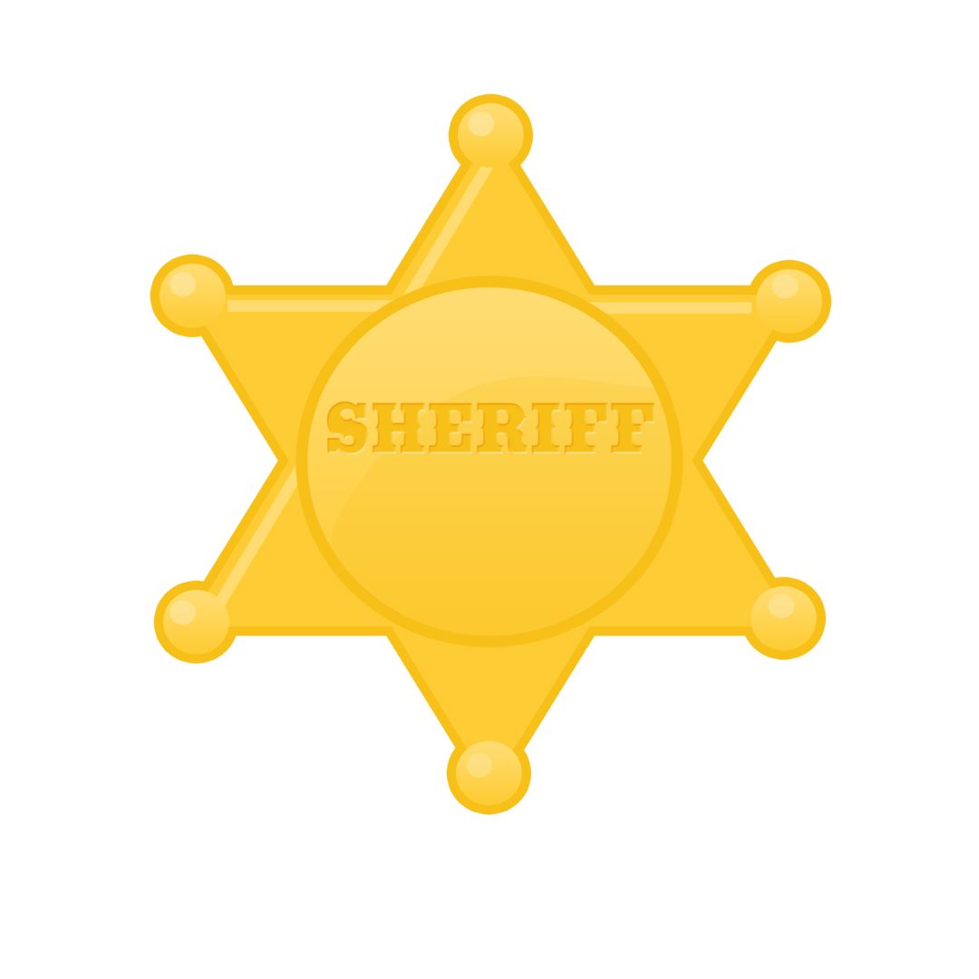 Sheriff badge PNG    图片编号:89303