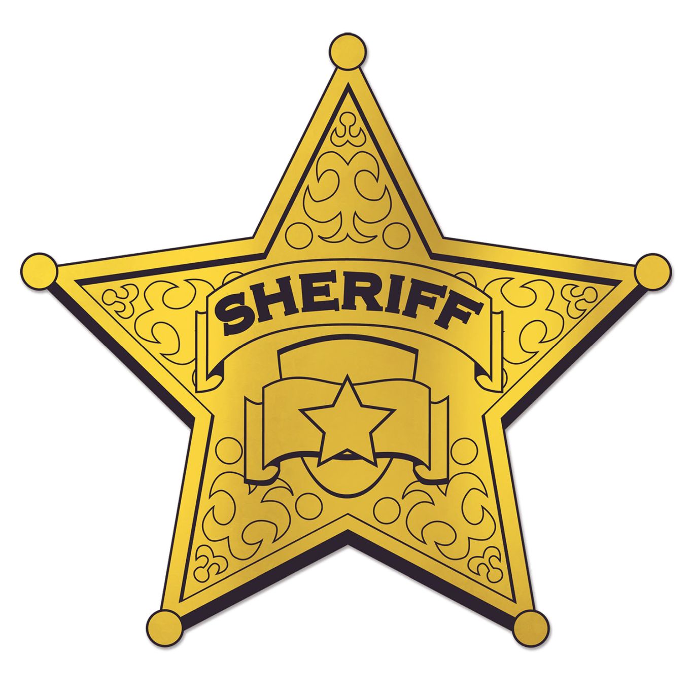 Sheriff badge PNG    图片编号:89304