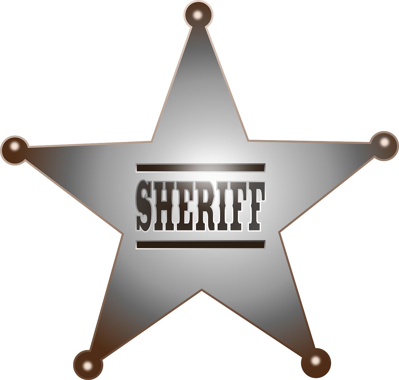 Sheriff badge PNG    图片编号:89311