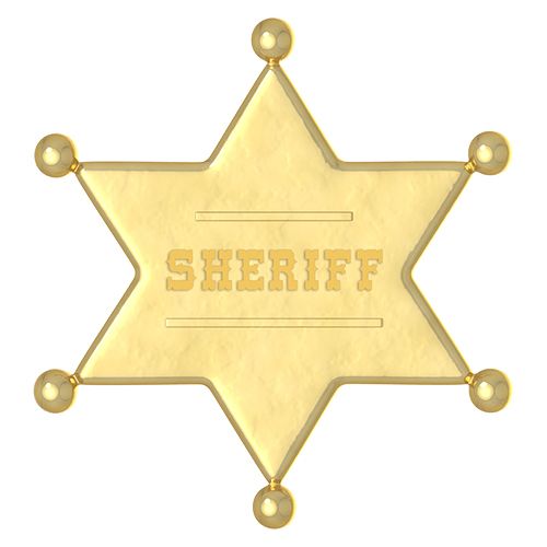 Sheriff badge PNG    图片编号:89314