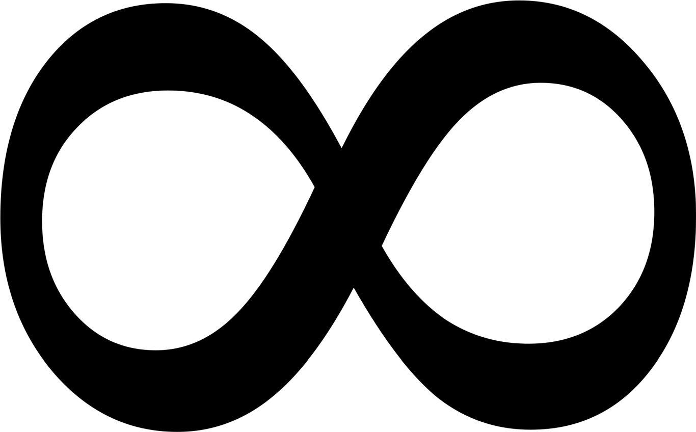 Infinity symbol PNG    图片编号:106435