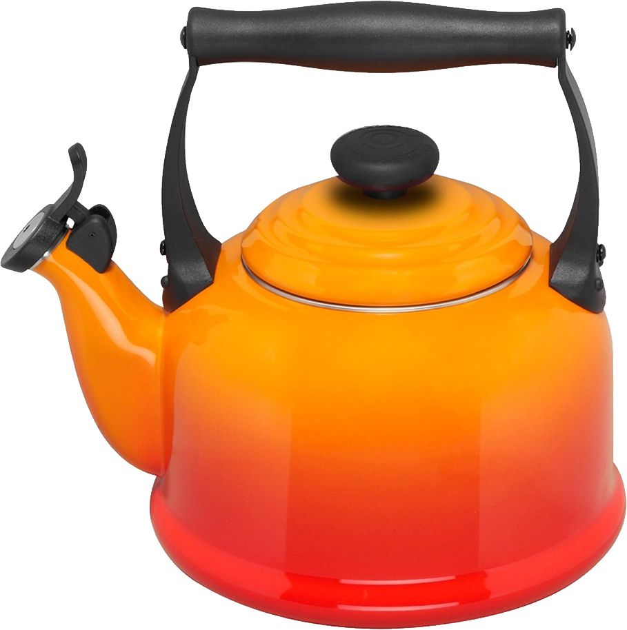 Orange kettle PNG image    图片编号:8709
