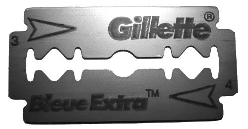 Razor blade Gillette PNG    图片编号:17834