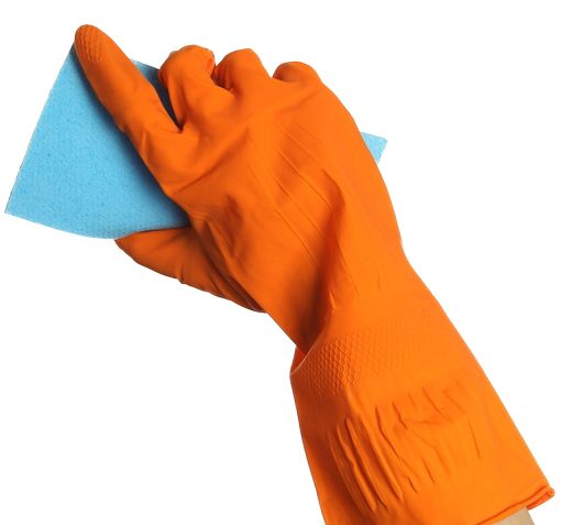 washing sponge in hand PNG    图片编号:51422