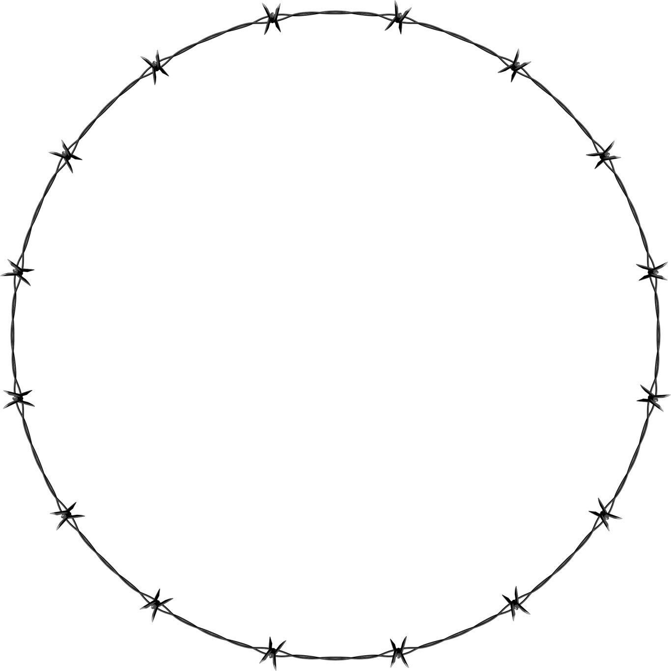Barbed wire PNG    图片编号:92218