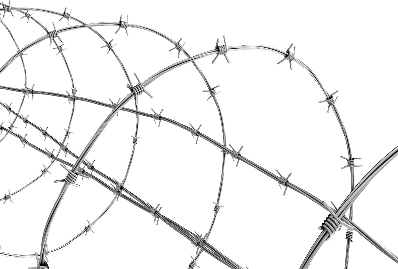 Barbed wire PNG    图片编号:92219