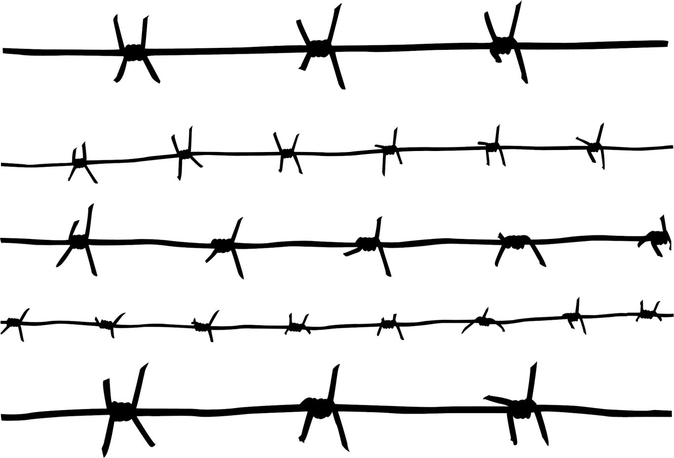 Barbed wire PNG    图片编号:92221