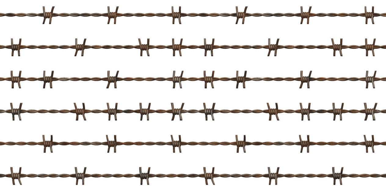Barbed wire PNG    图片编号:92226