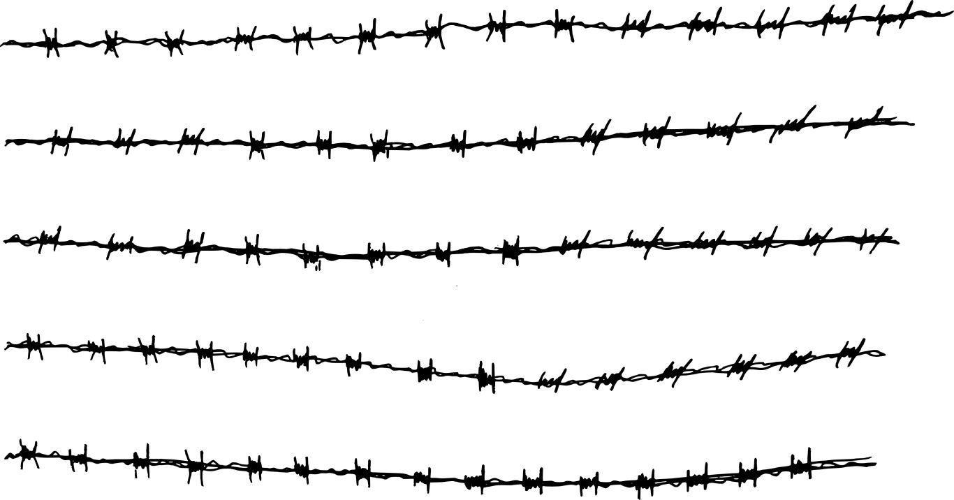 Barbed wire PNG    图片编号:92227
