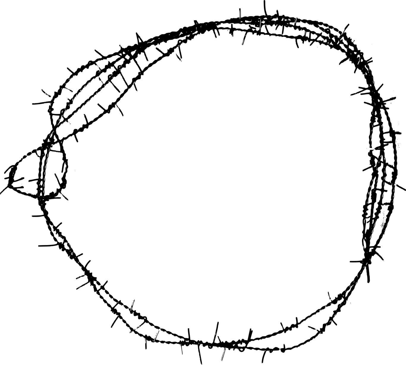 Barbed wire PNG    图片编号:92231