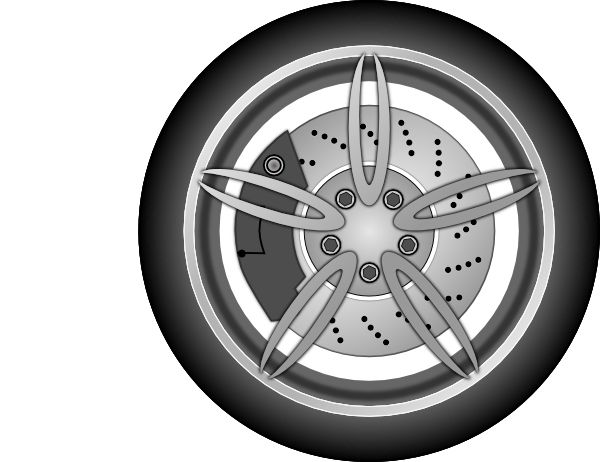 Car wheel PNG image, free download    图片编号:1070