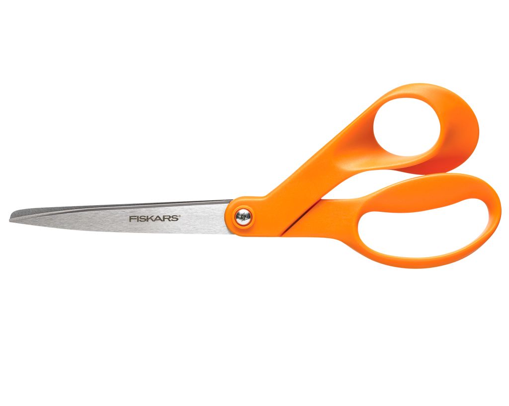 Orange scissors PNG image download    图片编号:4357