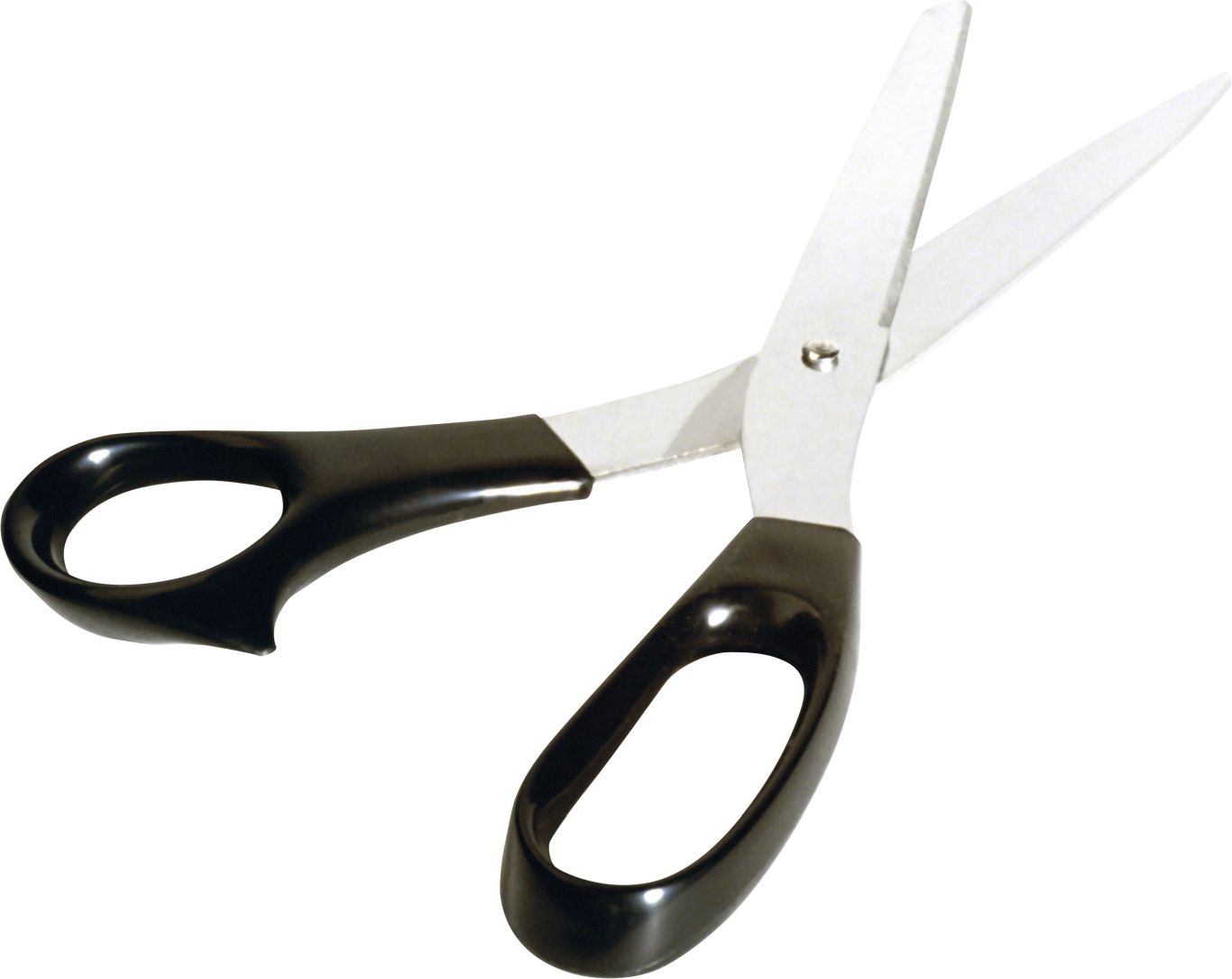 black scissors PNG image    图片编号:4375