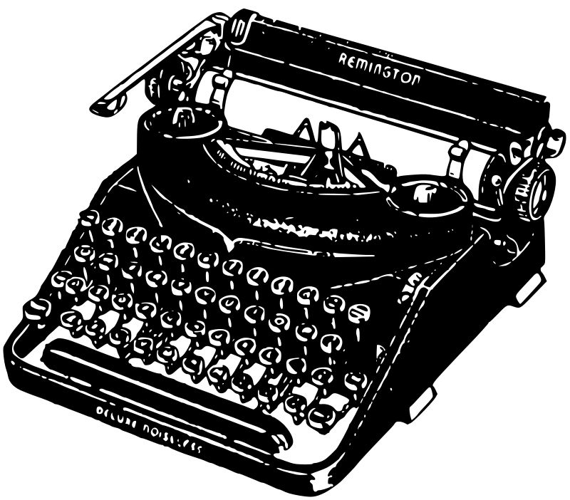 Typewriter PNG    图片编号:68576