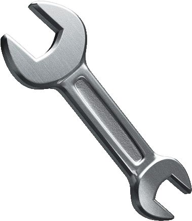 Wrench, spanner PNG image, free    图片编号:1111