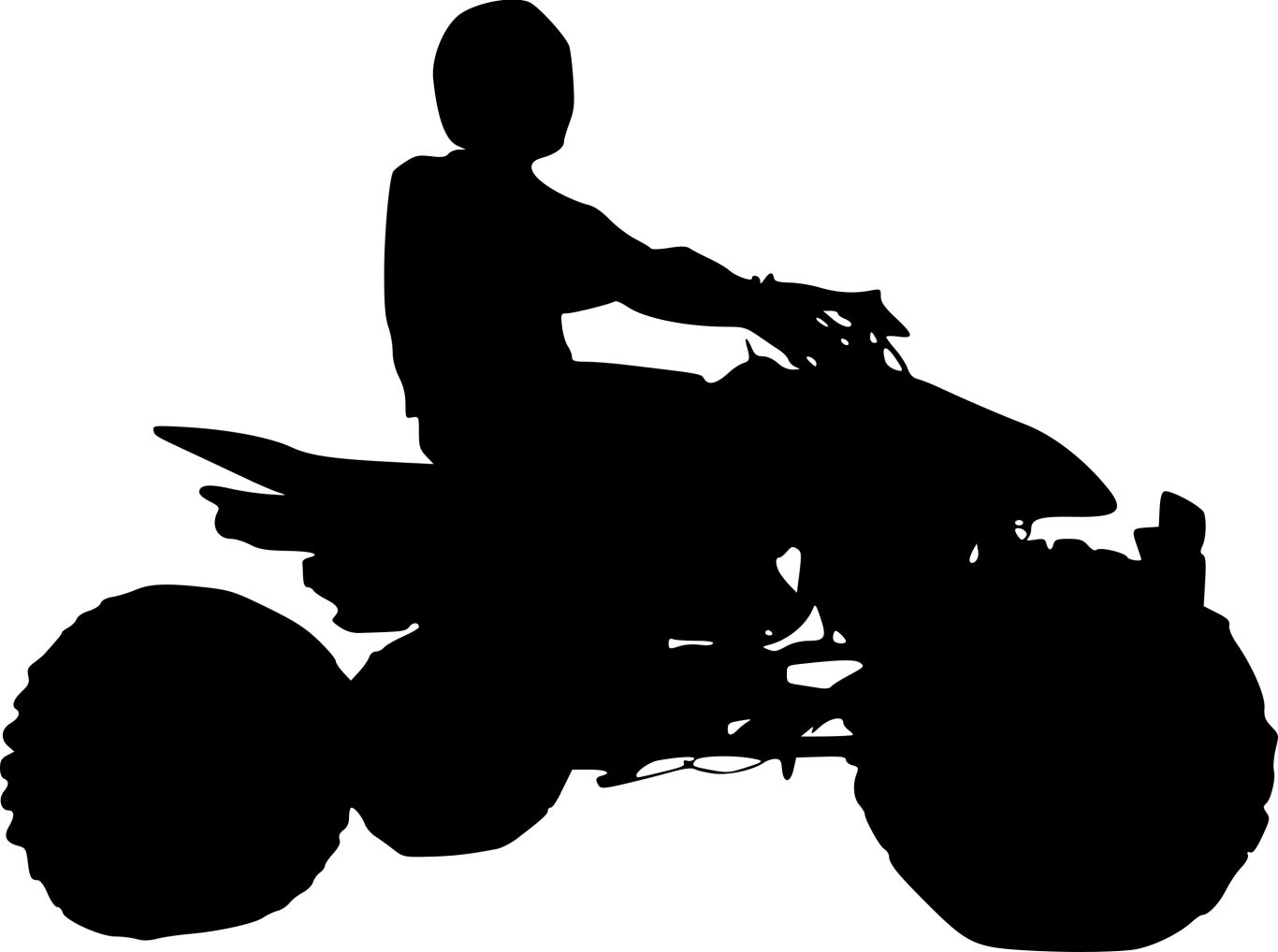 ATV, quad bike PNG    图片编号:94234