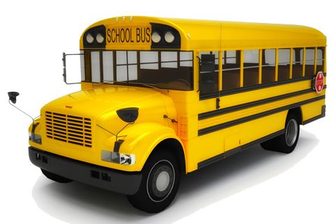 School bus PNG image    图片编号:8630
