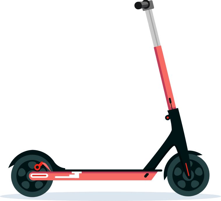 Electric scooter PNG    图片编号:105886