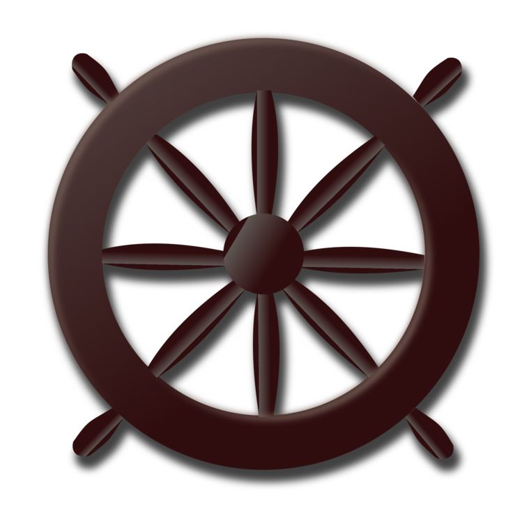 Ship's wheel, rudder PNG    图片编号:104119