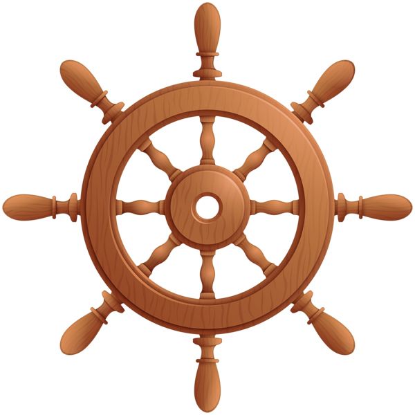 Ship's wheel, rudder PNG    图片编号:104120
