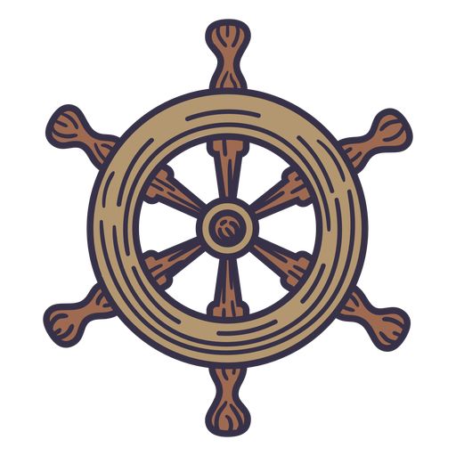 Ship's wheel, rudder PNG    图片编号:104127