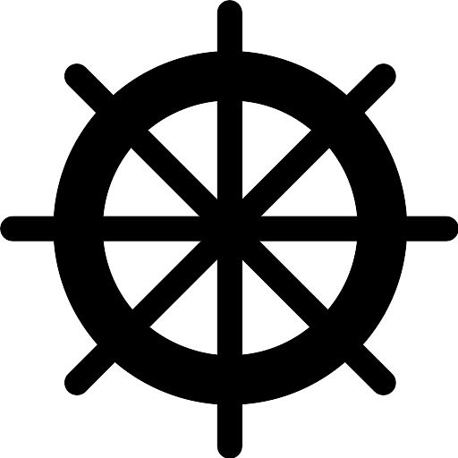Ship's wheel, rudder PNG    图片编号:104135