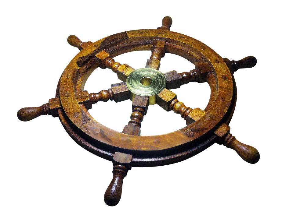 Ship's wheel, rudder PNG    图片编号:104139